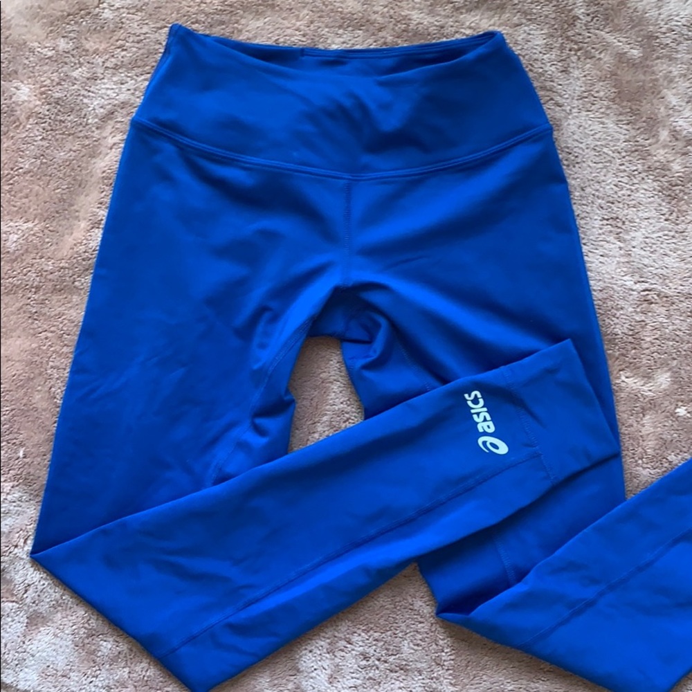 XS Blue ASICS leggings